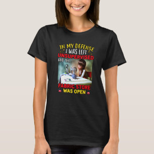 Naaien van knuppels voor vrouwen t-shirt