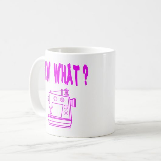 Naaien wat ? koffiemok (Voorkant links)