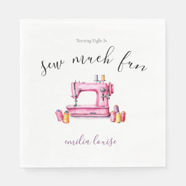 Naaifeest Verjaardags servet