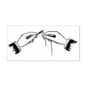 naaigarens Rubber Kunststempel Rubberstempel (Afrduk)