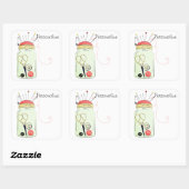  naaigarkit vierkante sticker (Vel)