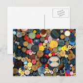 Naaigoed - Button - Button Briefkaart (Voorkant / Achterkant)