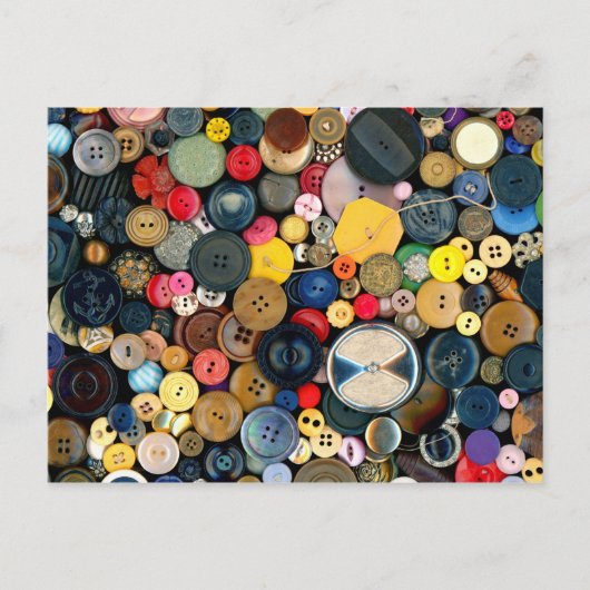 Naaigoed - Button - Button Briefkaart (Voorkant)