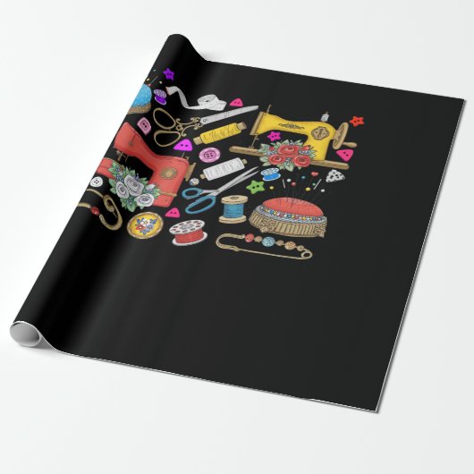 Naaigoed Collectie Cadeaupapier (Uitgerold)