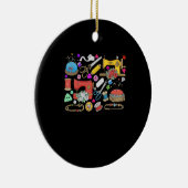 Naaigoed Collectie Keramisch Ornament (Rechts)