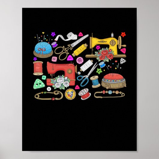Naaigoed Collectie Poster (Voorkant)