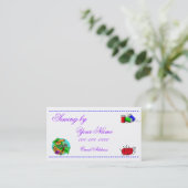 Naaigoed Visitekaartje (Staand voorkant)