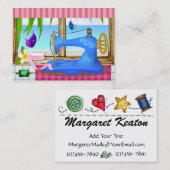 Naaigoed Visitekaartje (Voorkant / Achterkant)