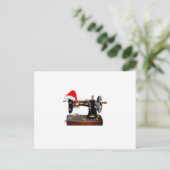 Naaigoed | Vroege kerstboomgaard Aankondigingskaart (Staand voorkant)