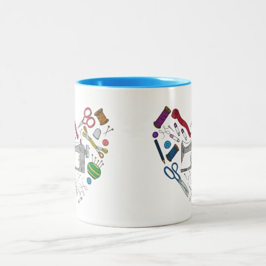 Naaigoedmachines Mok hart (Center)