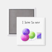 Naaigouten Magneet (Voorkant / Achterkant)