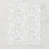 Naaiguurspelden White Dressmaker Seamstress Tailor Flyer (Achterkant)