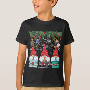 Naaikabouters Quilten Gnomies Xmas - Quilter Sewe T-shirt