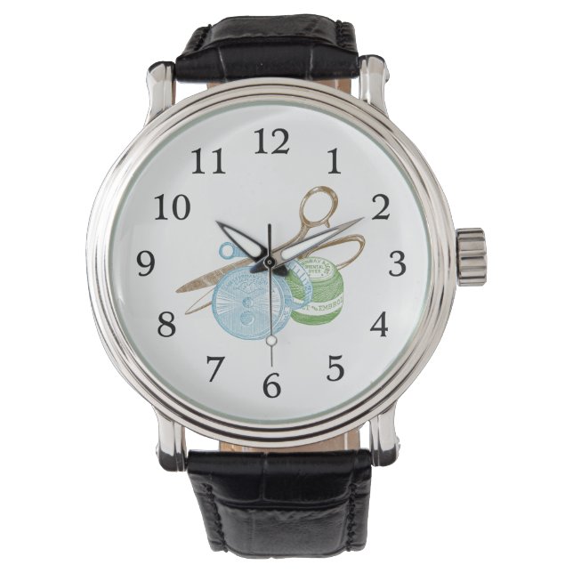  naaikit horloge (Voorkant)