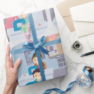 Naaiklasse Cadeaupapier