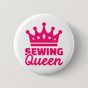 Naaikoningin Ronde Button 5,7 Cm