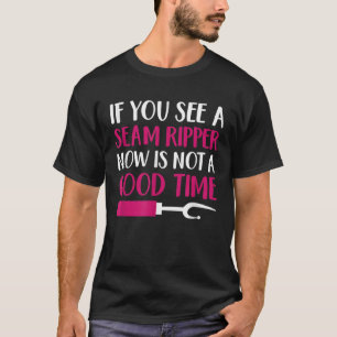 naaimachine als u een naairimpelfilter ziet t-shirt