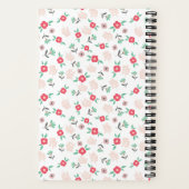  naaimachine Boho Floral Bouquet Notitieboek (Achterkant)