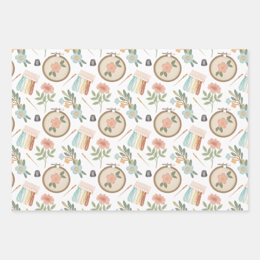 Naaimachine, borduurmachine en werktuigmachine inpakpapier vel (Voorkant 3)