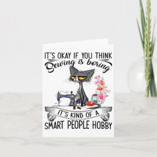 Naaimachine Craft Quilting Riool Cat Naaien Kaart