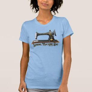 Naaimachine Dag, naaimachine T-shirt