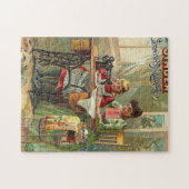 naaimachine "De eerste les" Vintage Legpuzzel (Horizontaal)