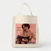 naaimachine die zware machines bedient tote bag (Voorkant)