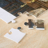 Naaimachine en drukker legpuzzel (Zijkant)