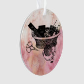 naaimachine en -notie, versiering ornament (voorkant)