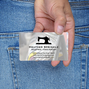 naaimachine Hangen kleding Visitekaartje