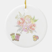  naaimachine keramisch ornament (Achterkant)