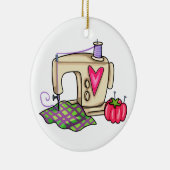 naaimachine keramisch ornament (Rechts)