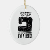 naaimachine keramisch ornament (Rechts)