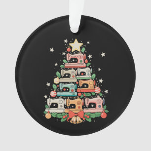 Naaimachine Kerstboom Steek Breien Naaien Kerstmis Ornament