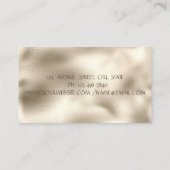  naaimachine kleurrijk goud visitekaartje (Achterkant)