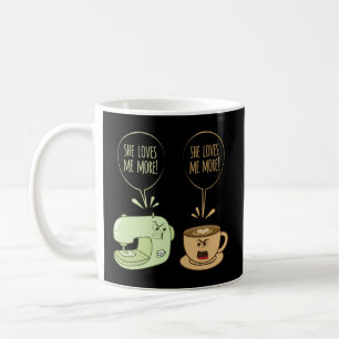 Naaimachine Koffie Naaien Quilten Seamstress Sewe Koffiemok