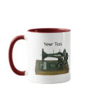  naaimachine met tekst