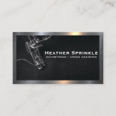 naaimachine | Metaalgrens Visitekaartje (Voorkant)