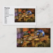 naaimachine - naaimachine IV Visitekaartje (Voorkant / Achterkant)