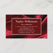 Naaimachine Naaimachine Naadstress Rood Visitekaartje (Achterkant)