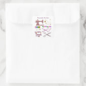 Naaimachine & naaimachine Tailor Accessoires Vierkante Sticker (Tas)