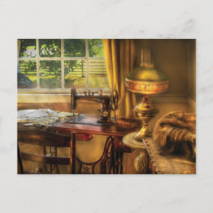 naaimachine - naaimachine voor huishoudelijk gebru briefkaart