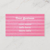 Naaimachine  Roze Visitekaartje (Achterkant)