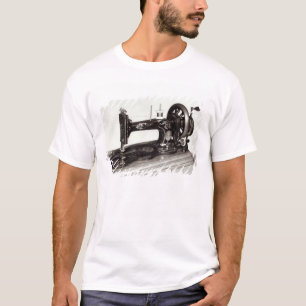naaimachine van de zanger 'New Family', 1865 T-shirt