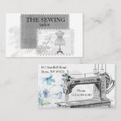  naaimachine visitekaartje (Voorkant / Achterkant)