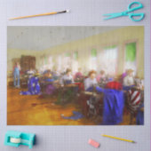 Naaimachine - vlag - Freedom Fabric 1909 Tissuepapier (Craft)