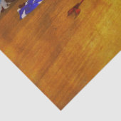 Naaimachine - vlag - Freedom Fabric 1909 Tissuepapier (Detail)