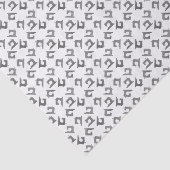 Naaimachine voor de Folie "Silver" Tissuepapier (Detail)