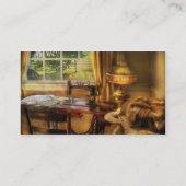 Naaimachine voor huishoudelijk gebruik visitekaartje (Achterkant)