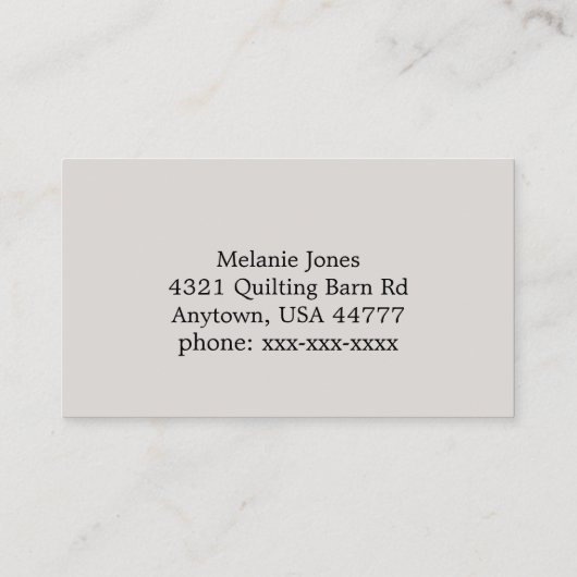 naaimachine voor patches visitekaartje (Achterkant)